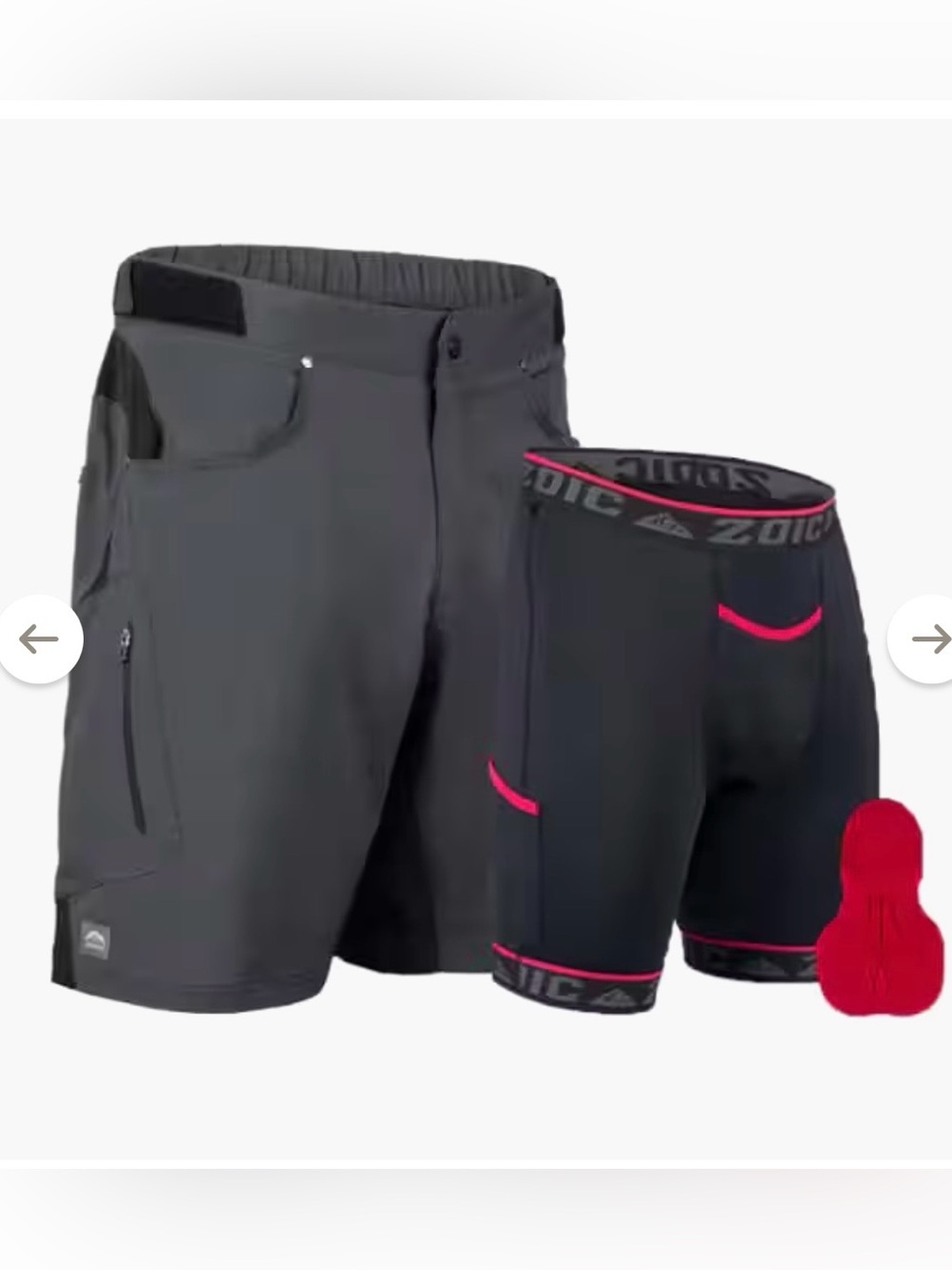 Zoic Ether 9” Shorts with Liner